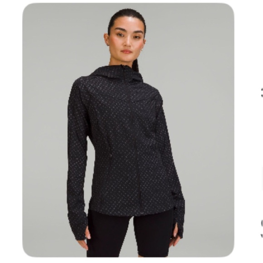 Lululemon Mist Over Windbreaker jacket size 4